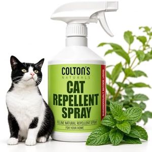 Cat Repellent Outdoor Spray Indoor 32 OZ 100% Organic & Natural Yard Furniture Repellant (32)