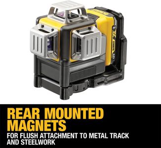DEWALT 3x360 Green Laser Level – 12V Self-Leveling Tool