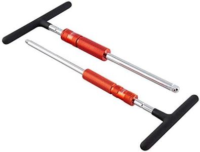 Sunex 9727 1/4-Inch and 3/8-Inch Drive Adjustable T-Handle Speed Wrench Set 2-Piece