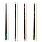 GARSEN 4 Pieces Pool Stick Cue Stick 58 inch 18 oz 19 oz 20 oz 21 oz Billiard House Bar Pool Cue