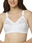 Triumph International Women's Non Padded | Wireless | Doreen 36E White | Full-Coverage Big Cup Bra | Pack of 1