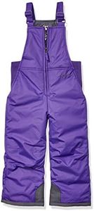 Arctix Toddler Chest High Snow Bib Overalls, 4T, Purple