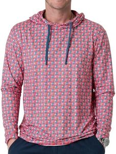 Burlebo Performance Hoodie - American Flag Print