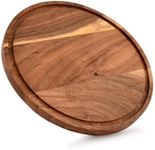 NIRMAN Round Acacia Wood Cutting Bo