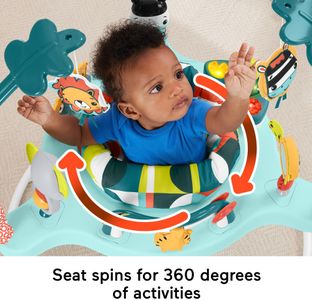 Fisher-Price Colorful Corners Jumperoo Baby Activity Center