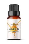 Amber Fragrance Oil, 10ml - Use in Aromatherapy Diffuser, Home Made Making, Potpourri, Candle, Soap, Slime, Bath Bomb, Air Freshener