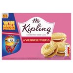 Mr Kipling Viennese Whirls Cakes, 6 Pack