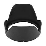 Camera Lens Hood for Nikon, HB-N106 Durable Black Plastic Mount Lens Hood for Nikon 18-55mm f/3.5-5.6G VR Lenses