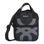 United Colors Of Benetton Kolten Unisex Polyester Crossbody Bags & Cases - Black