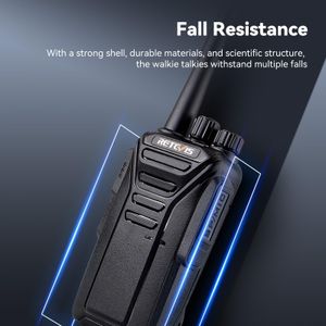 Retevis RT27 Walkie Talkies 6-Pack – Long Range Two-Way Radios