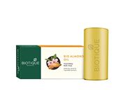 Biotique Almond Oil Nourishing Bathing Bar| Ayurvedic and Organically Pure| Maintains Skin’s Natural pH |100% Botanical Extracts| Suitable for All Skin Types | 150gm