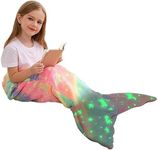 Viviland Kids Mermaid Tail Blanket 