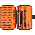 LIFEGOO Precision Screwdriver Set, 150 in 1 with 120 Bits Screwdriver Set, Magnetic Driver Kit with Flexible Shaft, Extension Rod Magnetic Mini Screwdrivers Kit for Mobile Phone, Game Console, PC