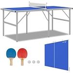 Soozier Mini Ping Pong Table Set fo