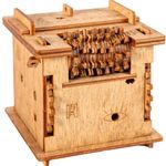 iDventure Cluebox - Schroedingers Cat - Escape Room game - Puzzle box - 3D wooden puzzle - treasure box - gift box - 3D puzzles for adults - brain teaser - birthday gift gadget for men - money box