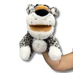 Chi-Chimpu Talking Mouth Animal Hand Puppet - Interactive Plush Toy for Kids, Perfect for Storytelling, Imaginative Play, Educational Learning, and Creative Role-Playing - Black