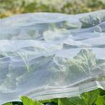 Garden Netting Jsdoin Garden Insect Netting Fine Mesh 1.2 * 5m Vegetable Netting Protection Insect to Protect Crops, Plants, Garden, Flowers, Fruits, Vegetables (1.2 * 5M)