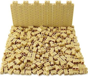 Feleph 360 Pieces 1x2 Masonry Profile Bricks Building Blocks for Wall Parts and Pieces Diverse Bulk Toy Set Compatible with Major Brands