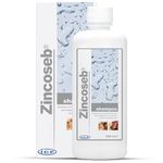 ICF Zincoseb Dog Shampoo for Itchy Skin Relief Anti Itch + Antifungal + Antibacterial for Dogs & Cats Made for Pets with Sensitive Skin 250 ml