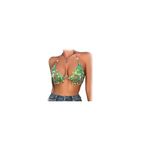 Summer Beach Sequin Backless Crop Tank Tops for Women Sexy Hollow Out Outfit Glitter Bra Tops Rave Body Chain Jewelry, metal, alloy