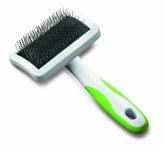 Andis Pet Grooming Standard Self-Cleaning Slicker Brush for Dogs, Helps to Remove Knots and Tangles,