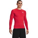 Under Armour Men UA HG Armour Comp LS, Long-Sleeve Sports Top, Breathable Long-Sleeved Top for Men