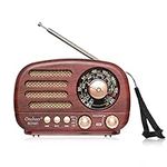 Oncheer Portable Vintage Radio Retr