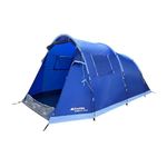 Eurohike Sendero 4 Man Family Tent with Porch, Living Area & Sewn In Groundsheet, Tunnel, 4 Person, Waterproof, Easy to Pitch & Spacious (Royal Blue)