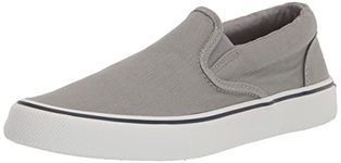 Sperry mens Striper II Slip On Sneaker, Plaid, 13 US