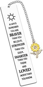 Motivational Gifts Bookmark for Women Girls Inspirational Gifts for Daughter Son Students Encouragement Gifts for Women Bookmark for Book Lovers Readers Birthday Christmas Gifts for Kids Best Friend