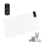 SVD.PET 2024 Upgraded Pet Training Mat with Tester, 30" X 16", Pet Shock Pad, Dogs & Cats Electronic Repellent mat for Indoor, 3 Training Modes, 5 Levels, Pet Safe Mode (Black Controller)