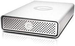 G-Technology 6TB G-Drive USB 3.0 Desktop External Hard Drive, Silver - Compact, High-Performance Storage - 0G03674-1