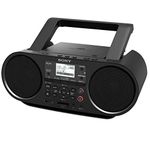 Sony SONY CD Radio Bluetooth/FM/AM/FM Wide corresponding Language for The Learning Function Battery can be Driven Black ZS-RS81BT