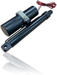 Heavy Duty (1700 lbs/10 inch/300W) Hydraulic Linear Actuator，Waterproof IP 65, DC 12V High Force Actuator for Farm Garden Equipment Utility Vehicle Industrial Usage