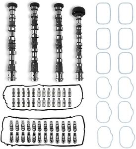 PANGOLIN 1 Set Engine Camshafts Rockers Lifters Kit for 2011-2016 Jeep Dodge RAM 3.6L V6 Engine Aftermarket Parts, Replace OE 5184377AG 5184378AG 5184379AG 5184380AG