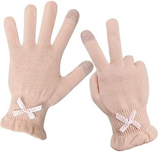 Evridwear Eczema Gloves Kids Cotton Moisturizing Gloves 2 Pairs Touchscreen for Dry Hands, Eczema, SPA, Overnight Lotion (Pink Thin) (Pink Thin)