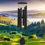 PIXPRI Wind-Chimes-Outdoor-Large-Decor, Deep Tone Soothing Melodic Tones Windchimes, Wind Chimes for Outside, Memorial Wind Chimes Best Gift for Mom Women Grandma Neighbors（32" Sympathy Wind Chimes）