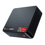 Beelink SER5 Mini PC W11 Pro, AMD Ryzen 7 5700U(8C/16T up to 4.3 GHz), 32GB DDR4 500GB NVME SSD Graphics 8 core 1900 MHz W-F 6/BT5.2/Triple Display Mini PC Computer