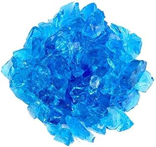 AZ Patio Heaters Firepit Recycled Glass, 20 lb, Turquoise