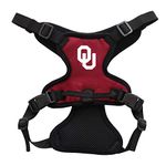 Littlearth Unisex-Adult NCAA Oklahoma Sooners Front Clip Pet Harness, Team Color, Large