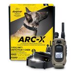 Dogtra ARC-X E-Collar for Dog Training - 1.2KM Range, for Dogs 7KG+, Slim Design, IPX9K Waterproof, 100 Stimulation Levels, Vibration, Tone, Rechargeable - Dog Owners and Professional Trainers