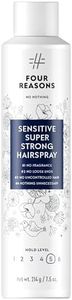 No nothing Sensitive Unscented Hairspray with Extra Hold - Finishing Spray for Styling with Humidity Protection - Fragrance Free & Hypoallergenic - 7.55 oz (New Packaging)