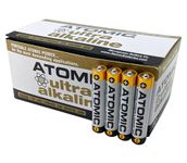 ATOMIC AAAA 1.5V Ultra Alkaline Batteries LR8D425 AM6 LR61 E96 MN2500 (60 Batteries Total)