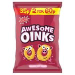 Golden Wonder Awesome Oinks Bacon Flavour Corn Snacks 25g x 36 Bags