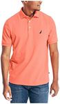 Nautica mens Short Sleeve Solid Str