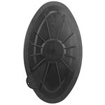 Kayak Deck Hatches Cover, Waterproof Black Circular Plastic Inspection Plate Covers Heavy Duty Lid Sea Boats Access Accessories Marine Boat Canoe Fitments For Sports Men Adult Children Outdoor Use