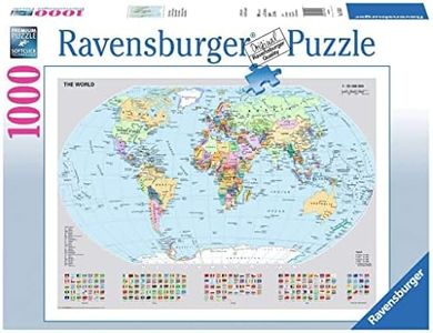 Ravensburger - Political World Map Puzzle 1000 Pieces