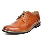 Bruno Marc Men's Leather Lined Dress Oxfords Shoes,PRINCE-16,Brown,9 UK/10 US