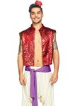 Leg Avenue Mens Desert Prince Aladdin Roleplay Costume, Multi, X-Large