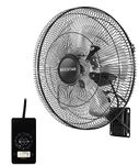 BEESTAR 18 inch High Velocity Wall Mount Fan Oscillating,Industrial Fan with 5 Speed Ventilation,90 Degree Horizontal Oscillation,Heavy Duty Metal Fan for Warehouse,Greenhouse and Basement